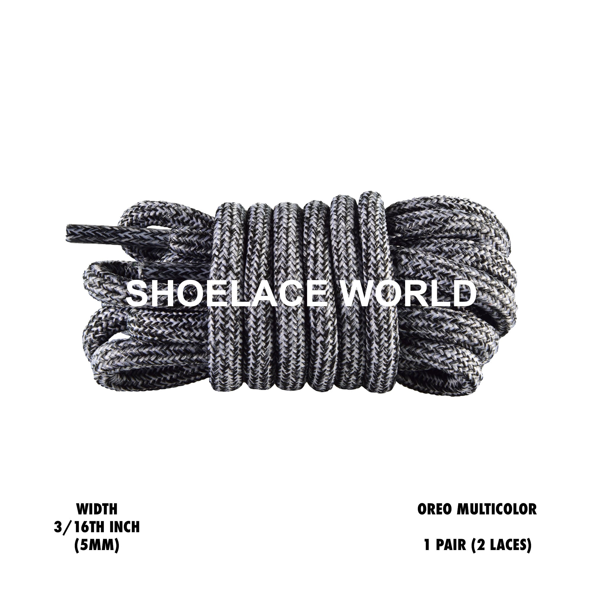 Multicolor Rope Shoelaces