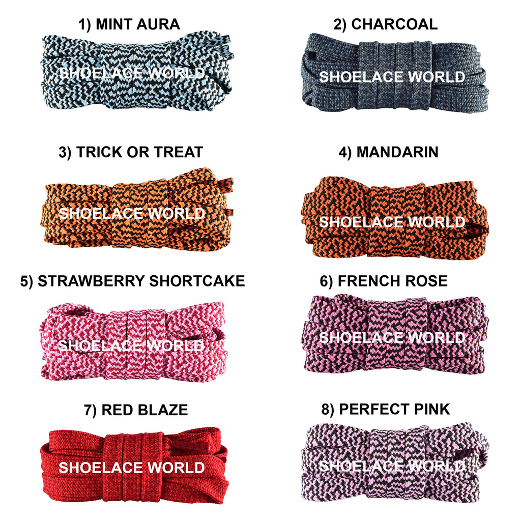 Flat Turing Pattern Two Tone Shoelaces