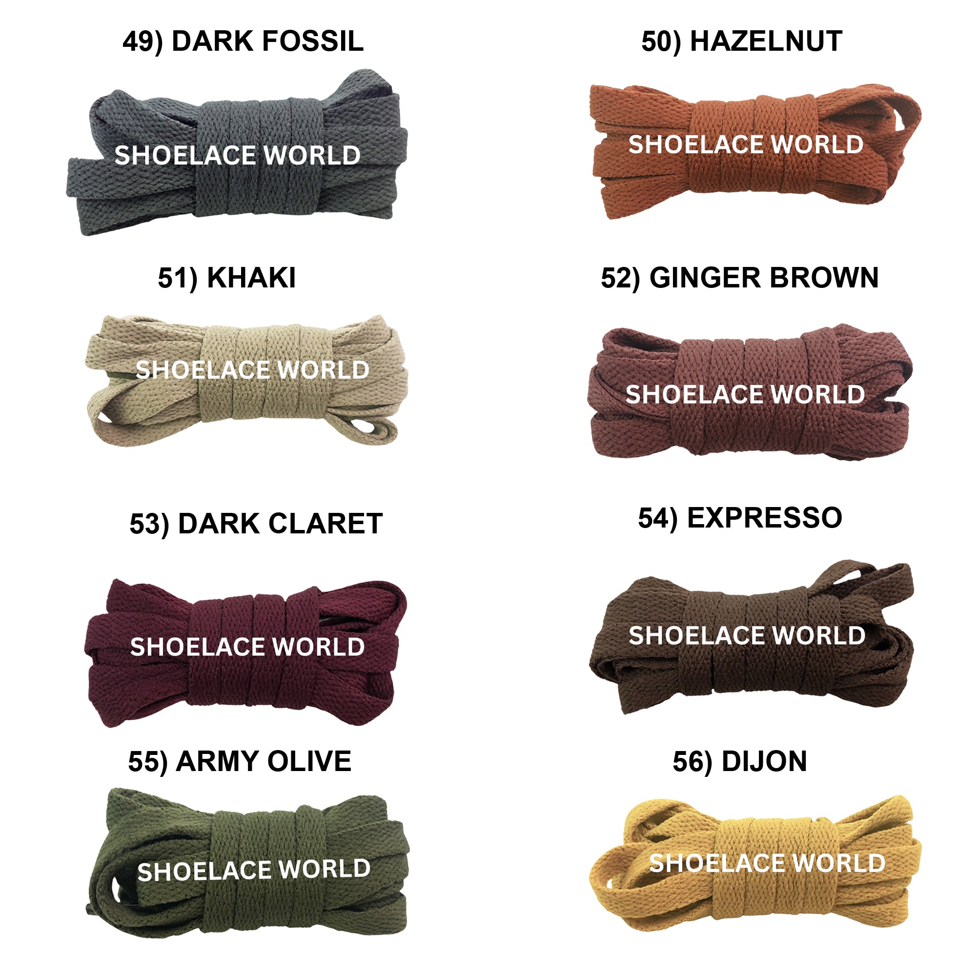 Classic Oval Shoelaces