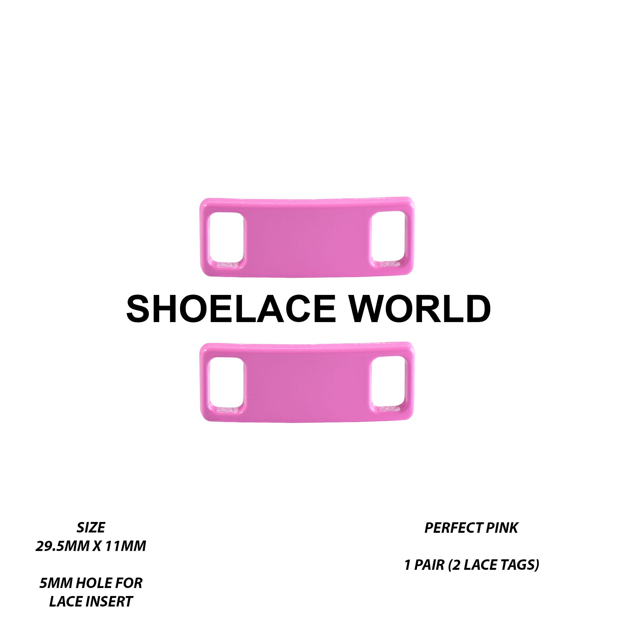 Metal Shoelace 1.25  Lace Tags