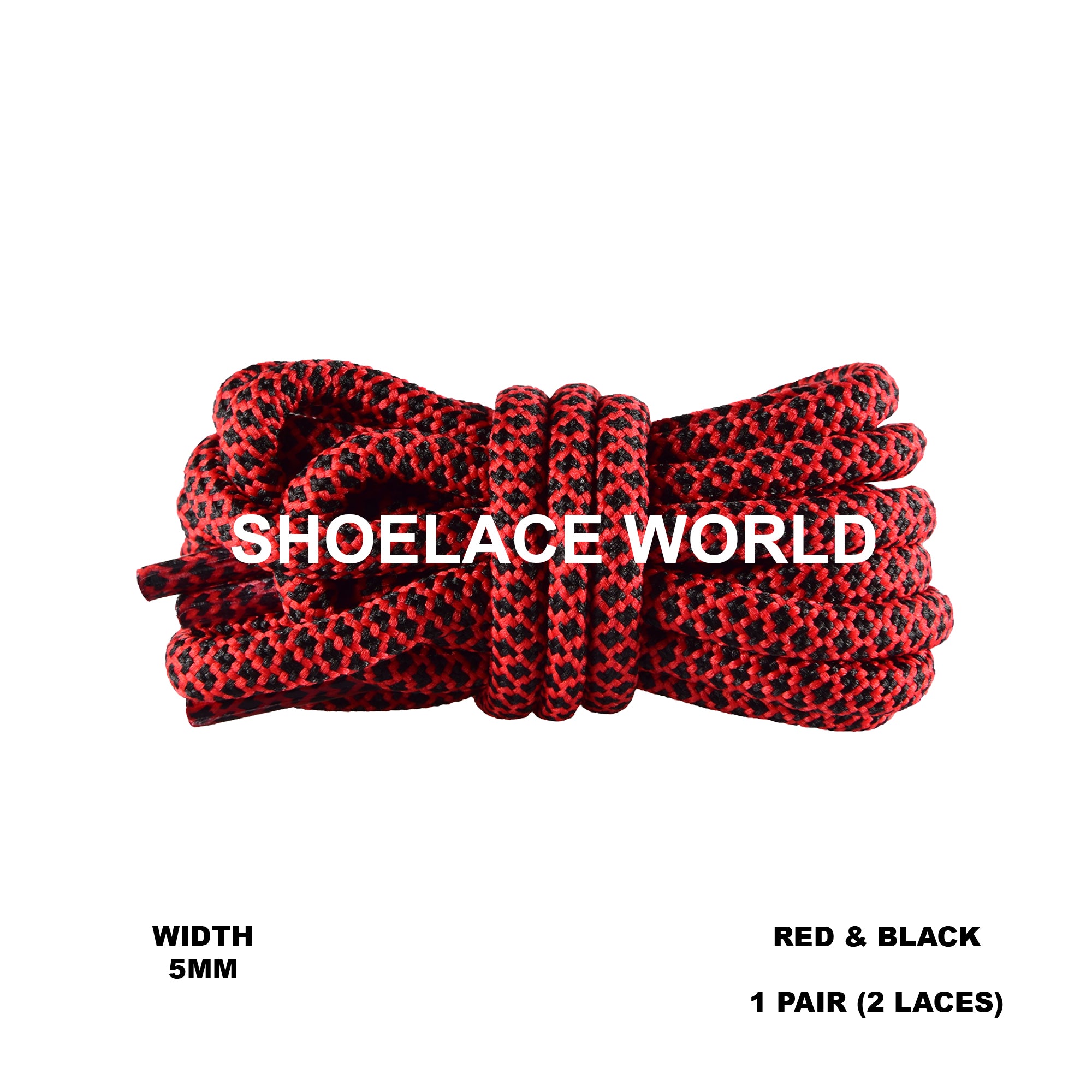 Rope Dual Tone Pattern Shoelaces
