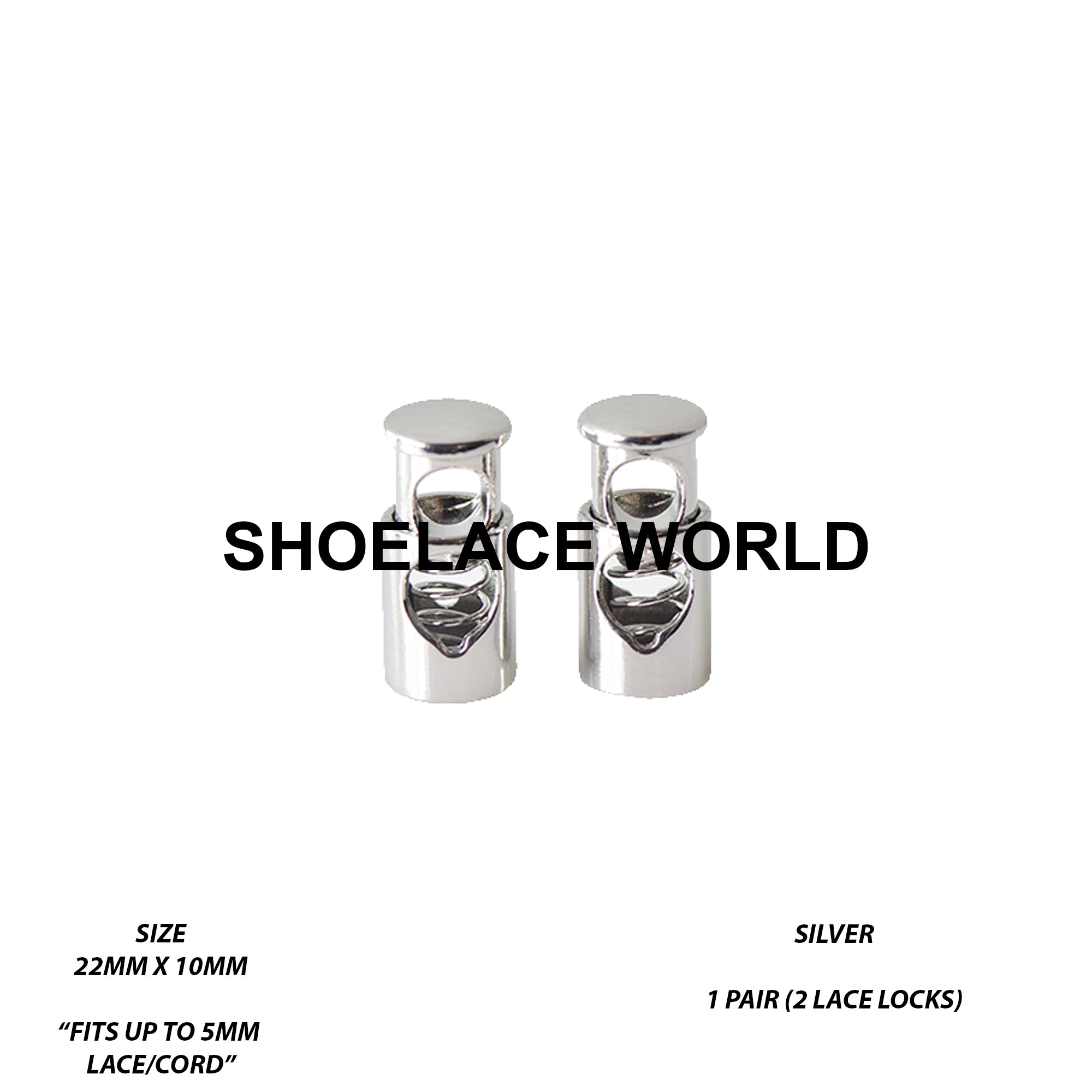 Metal Shoelace Locks
