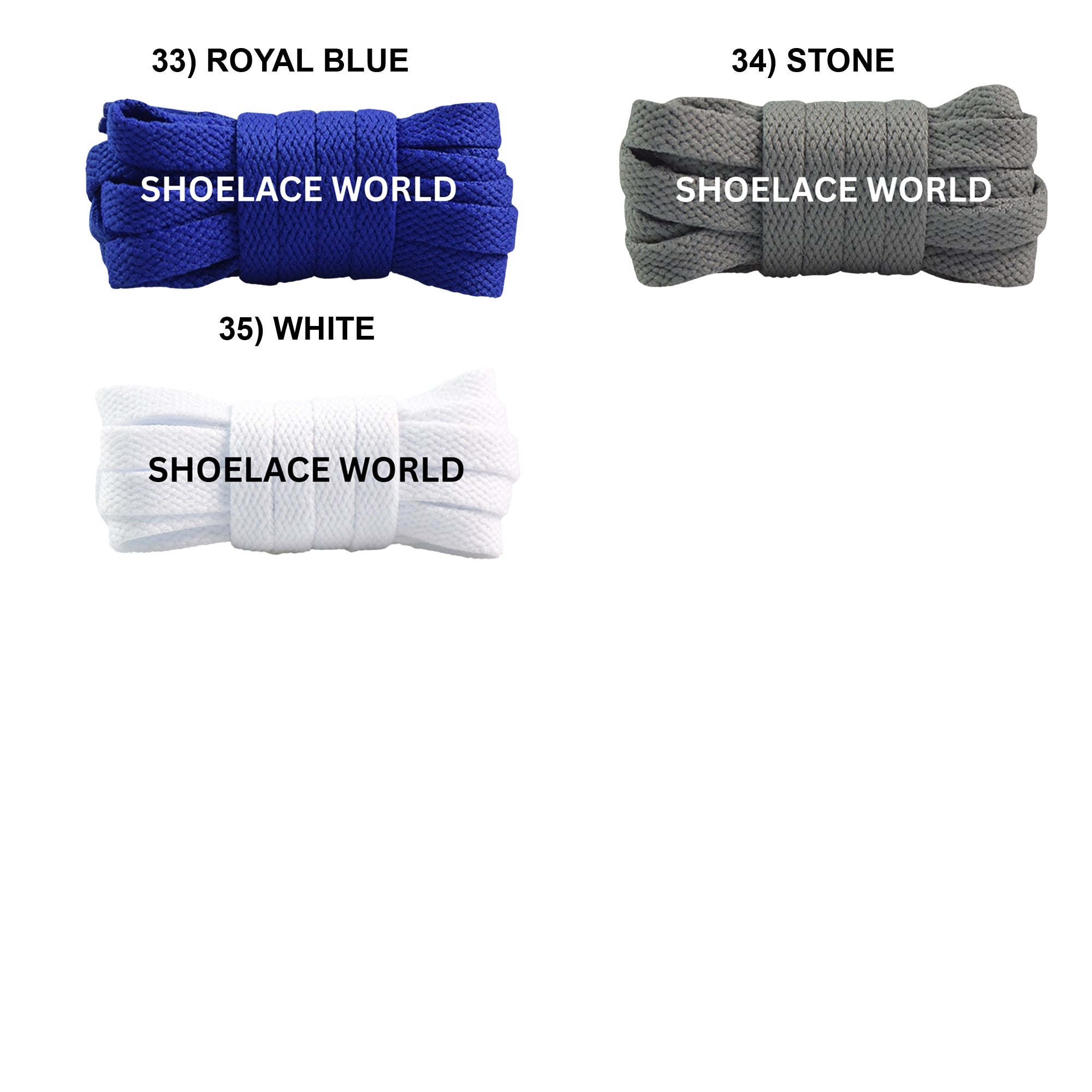 Slim Flat Shoelaces
