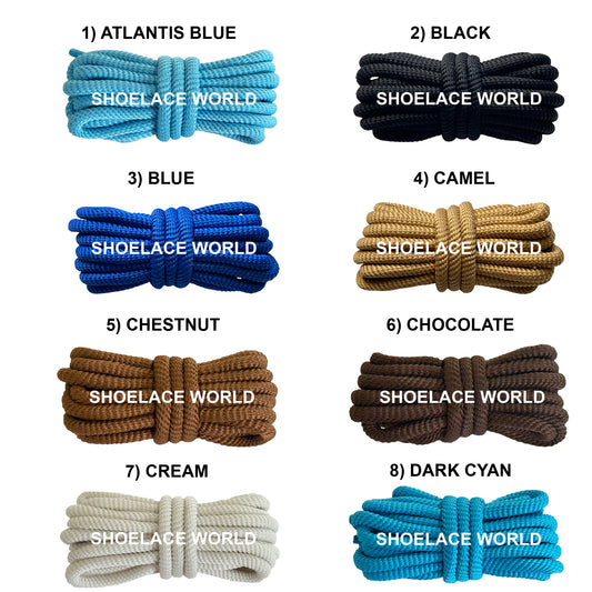 Slim Turbine Rope Shoelaces