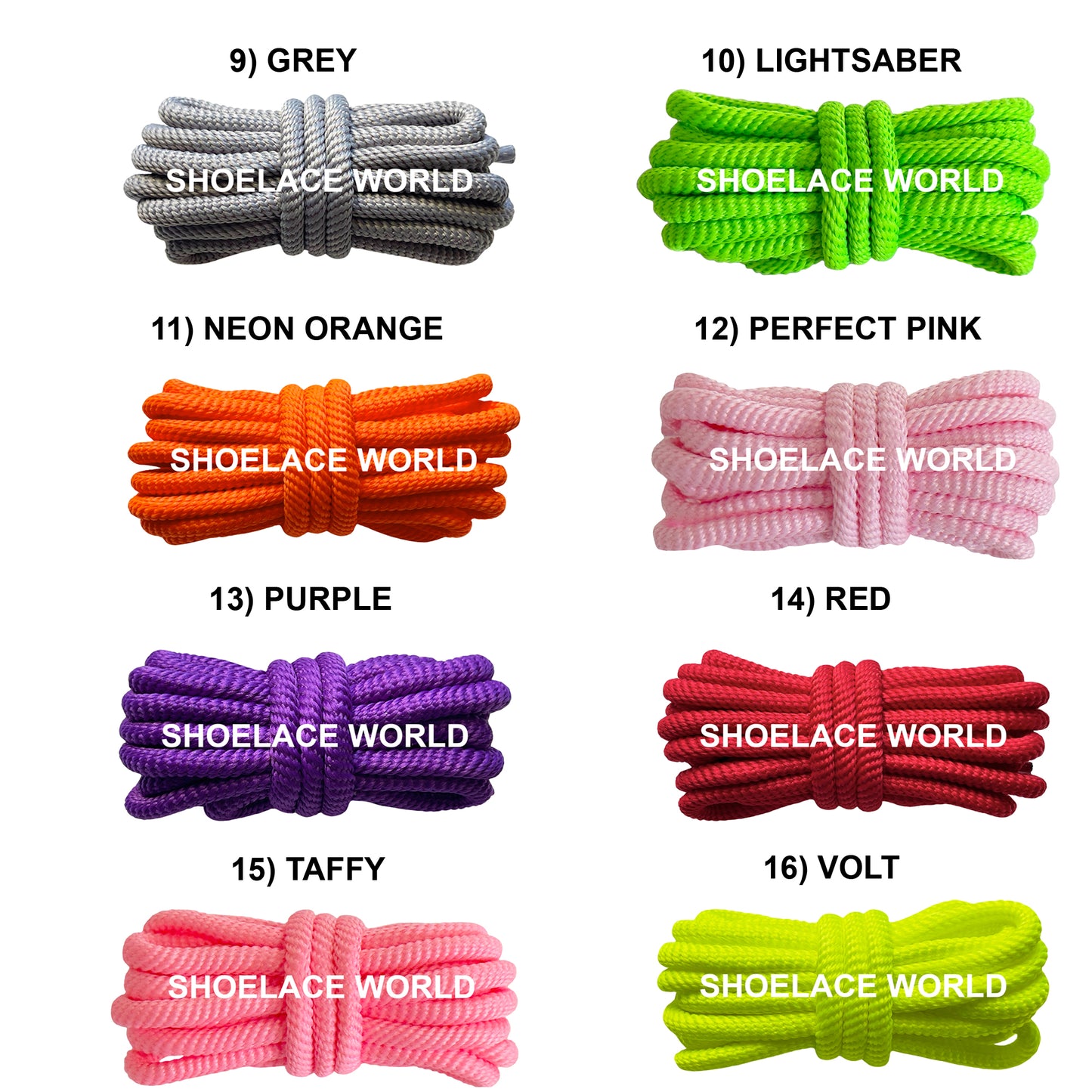 Slim Turbine Rope Shoelaces