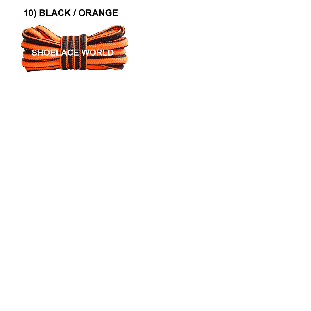 Two Toned Oval  Shoelaces