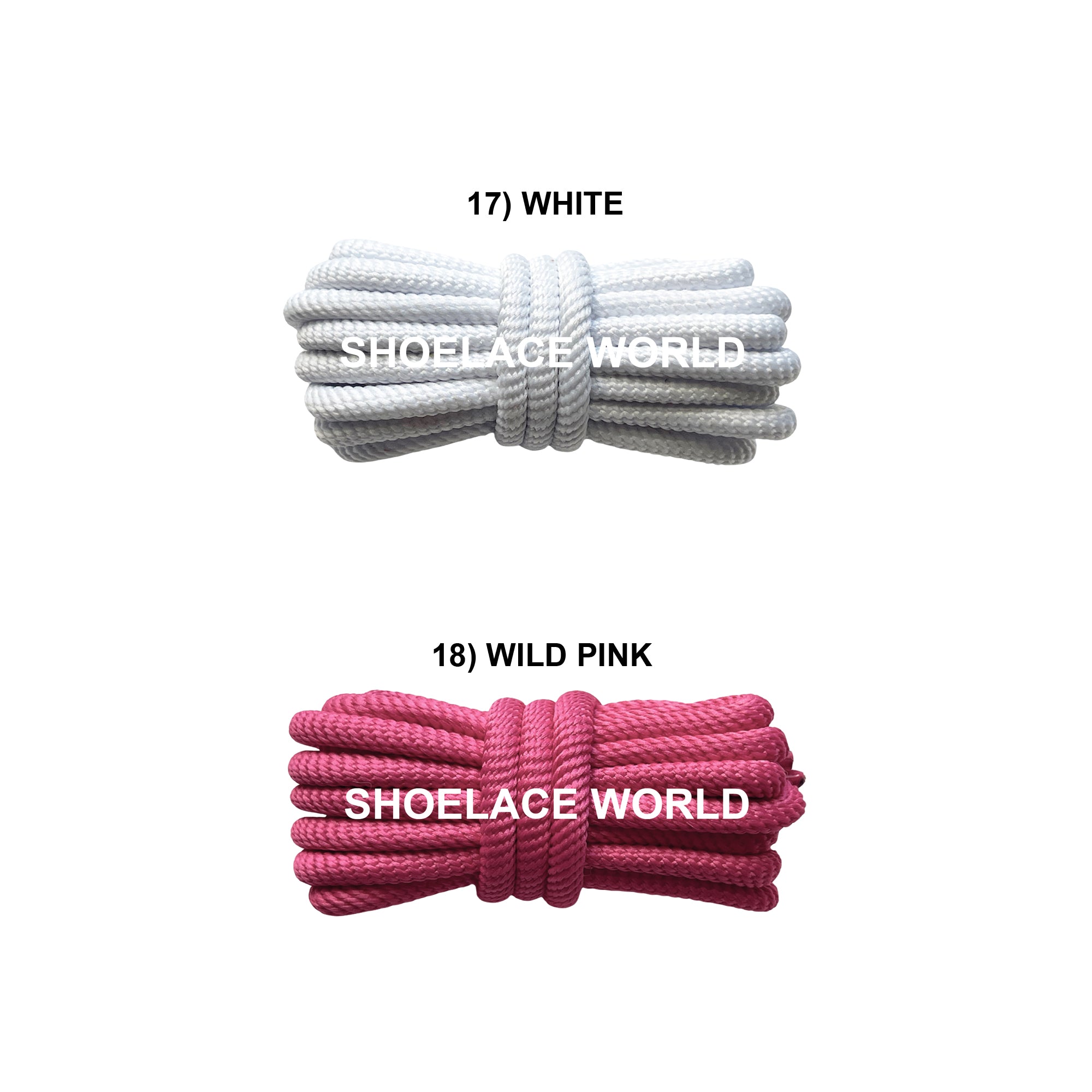 Slim Turbine Rope Shoelaces