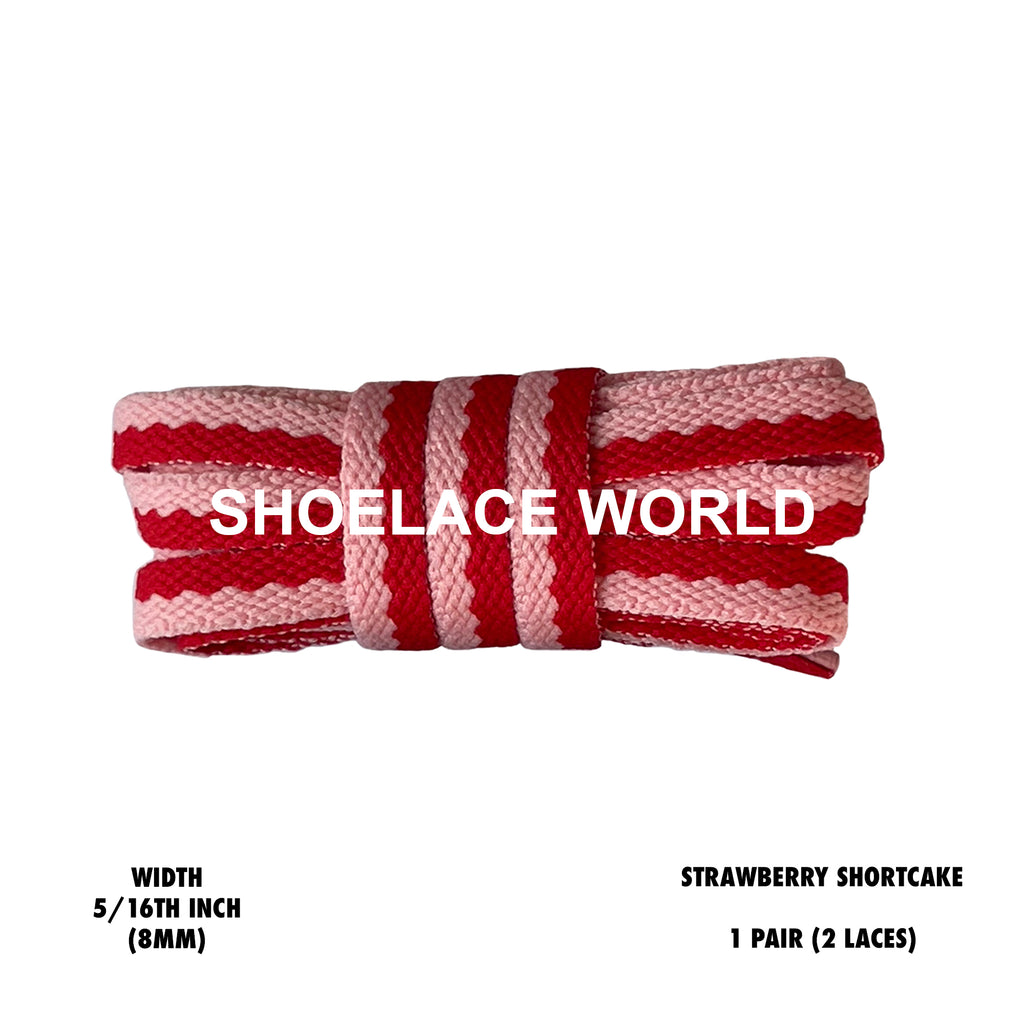 Two Toned Flat Shoelaces