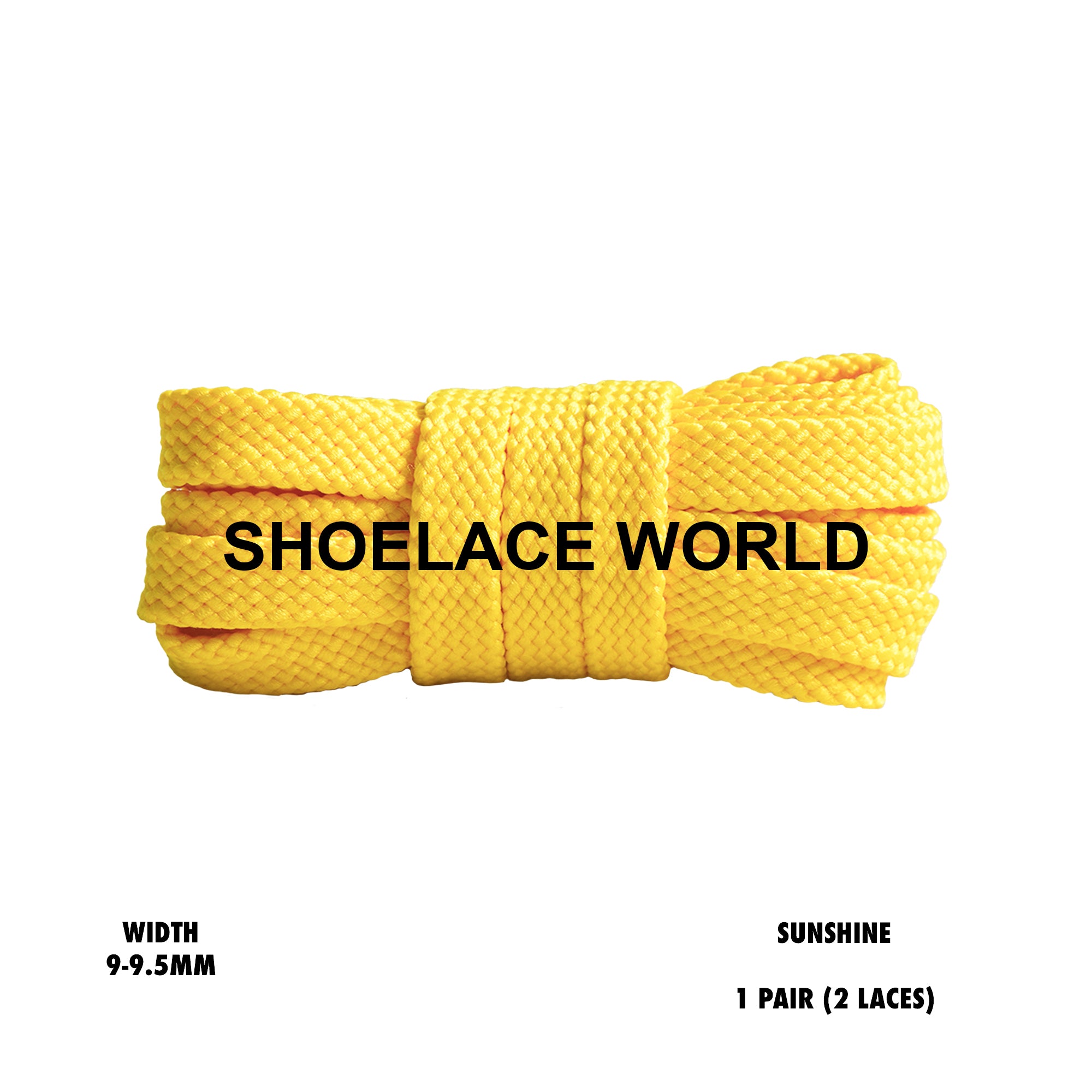 Flat Double Threaded Shoelaces