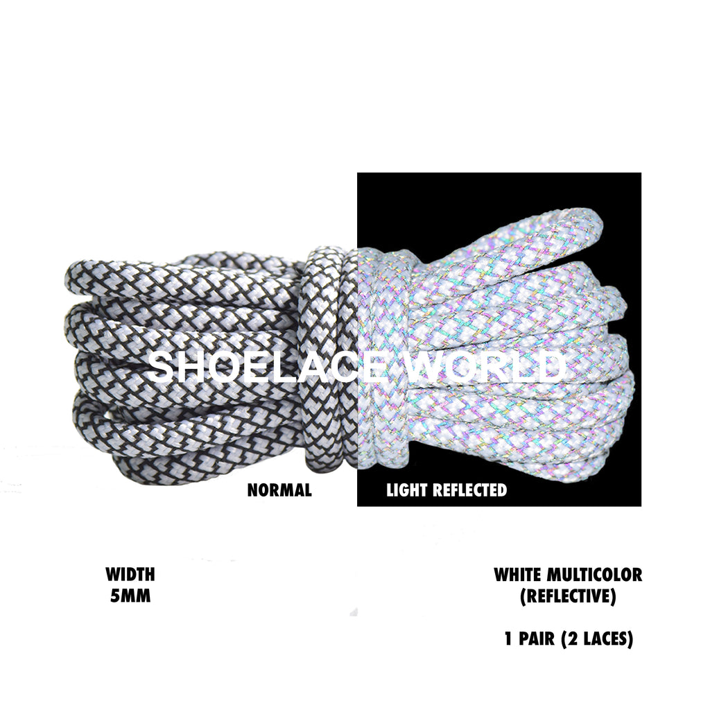 Reflective Rope Shoelaces