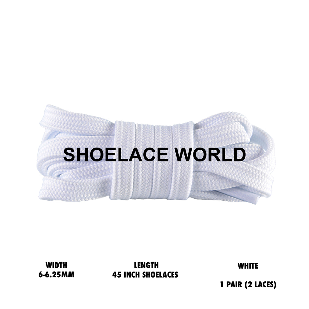 Slim Hollow Flat Shoelaces