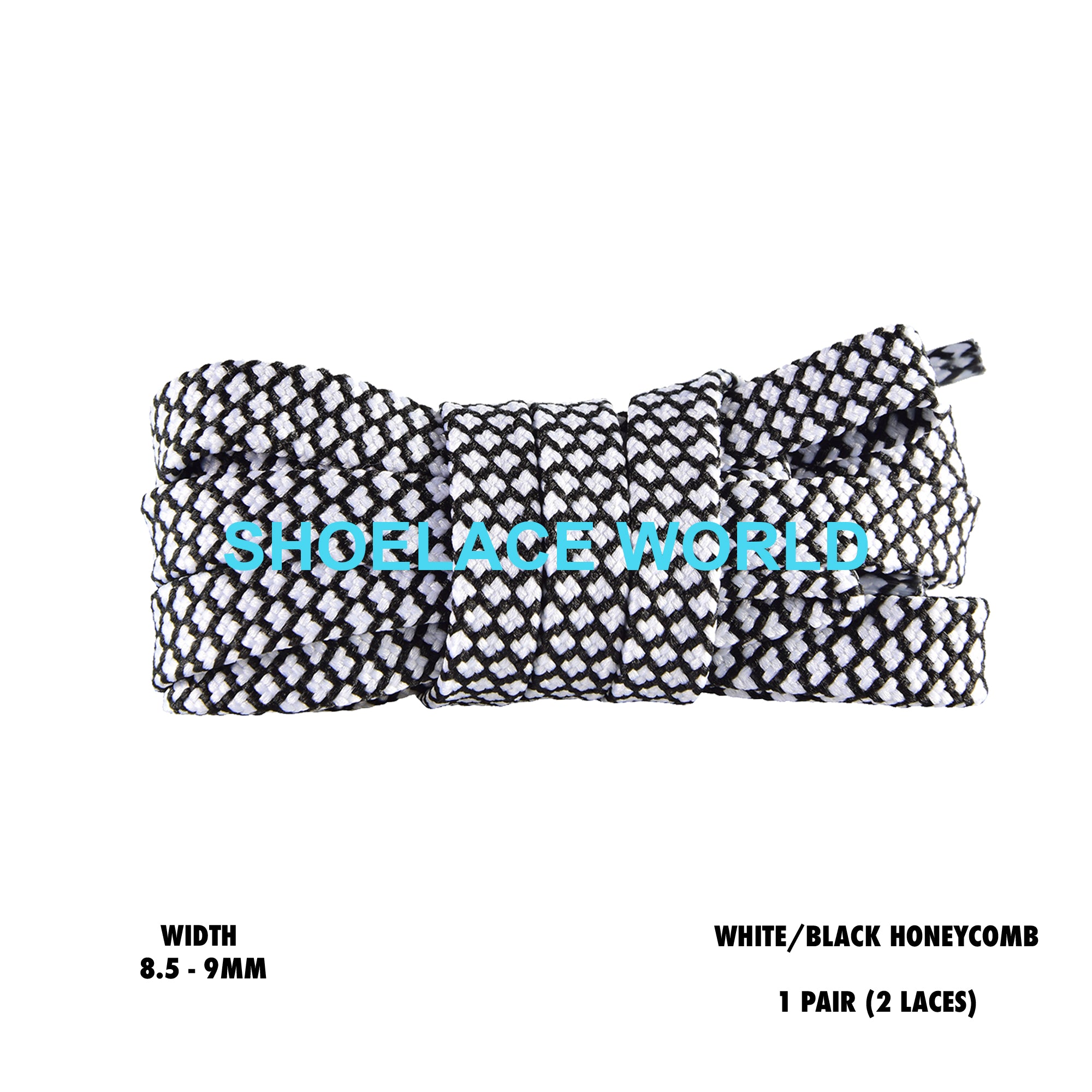 Flat Honeycomb Shoelaces