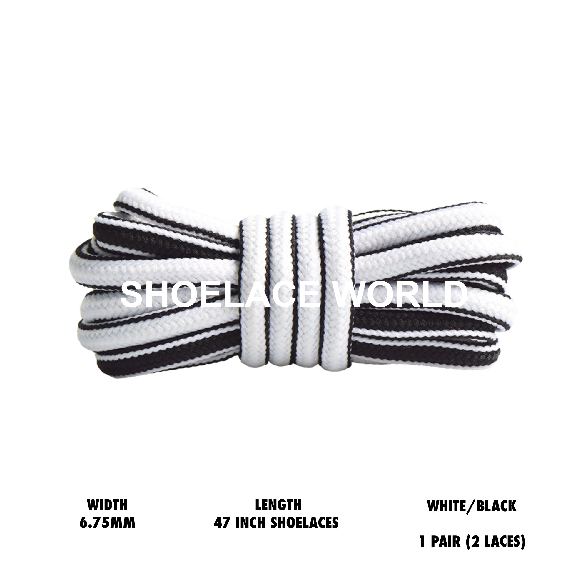 Two Toned Oval  Shoelaces