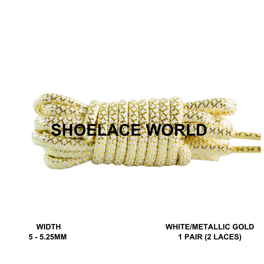 Metallic Rope Glitter Shoelaces