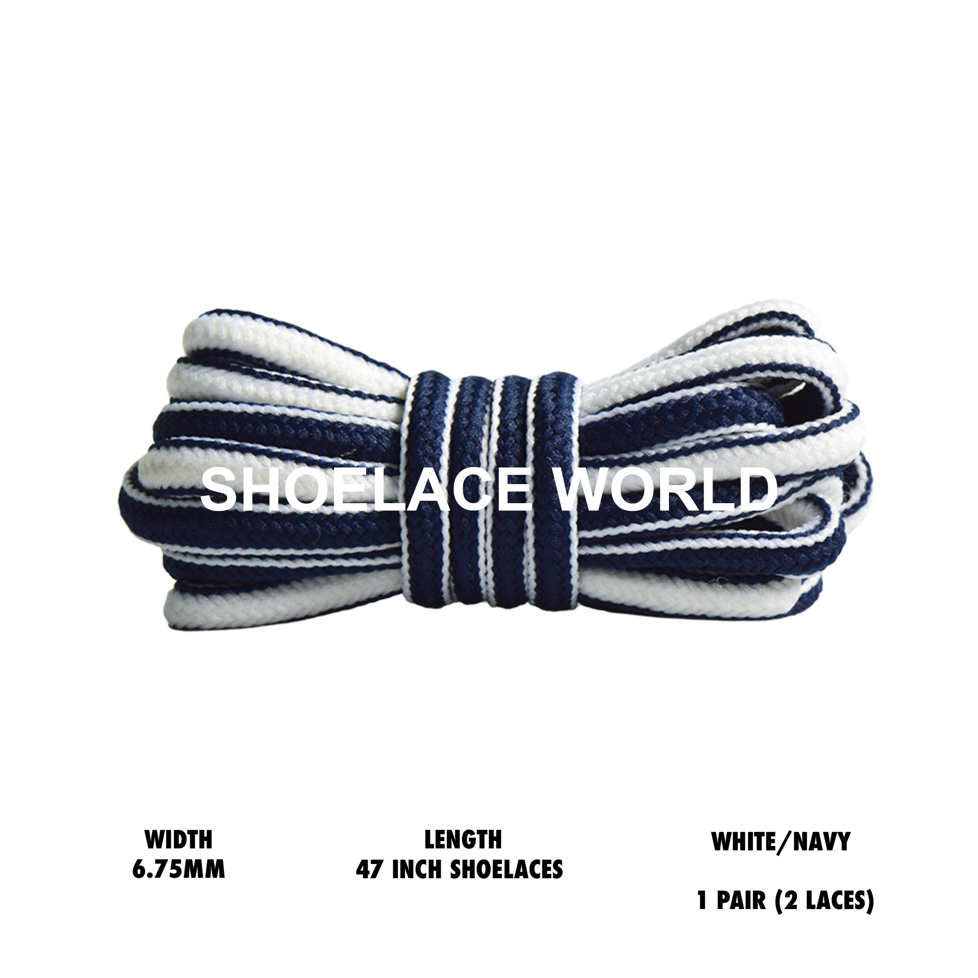 Two Toned Oval  Shoelaces