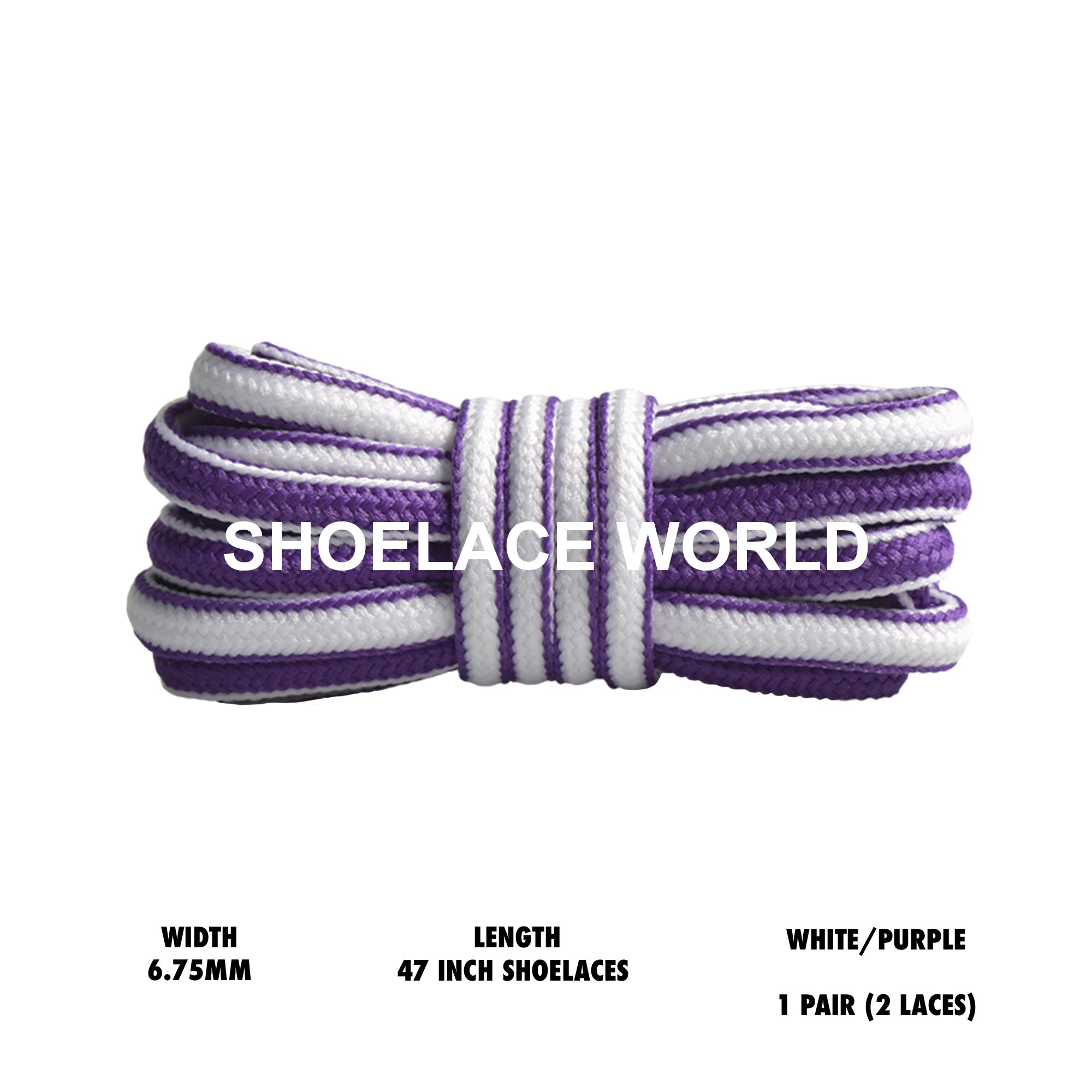 Two Toned Oval  Shoelaces