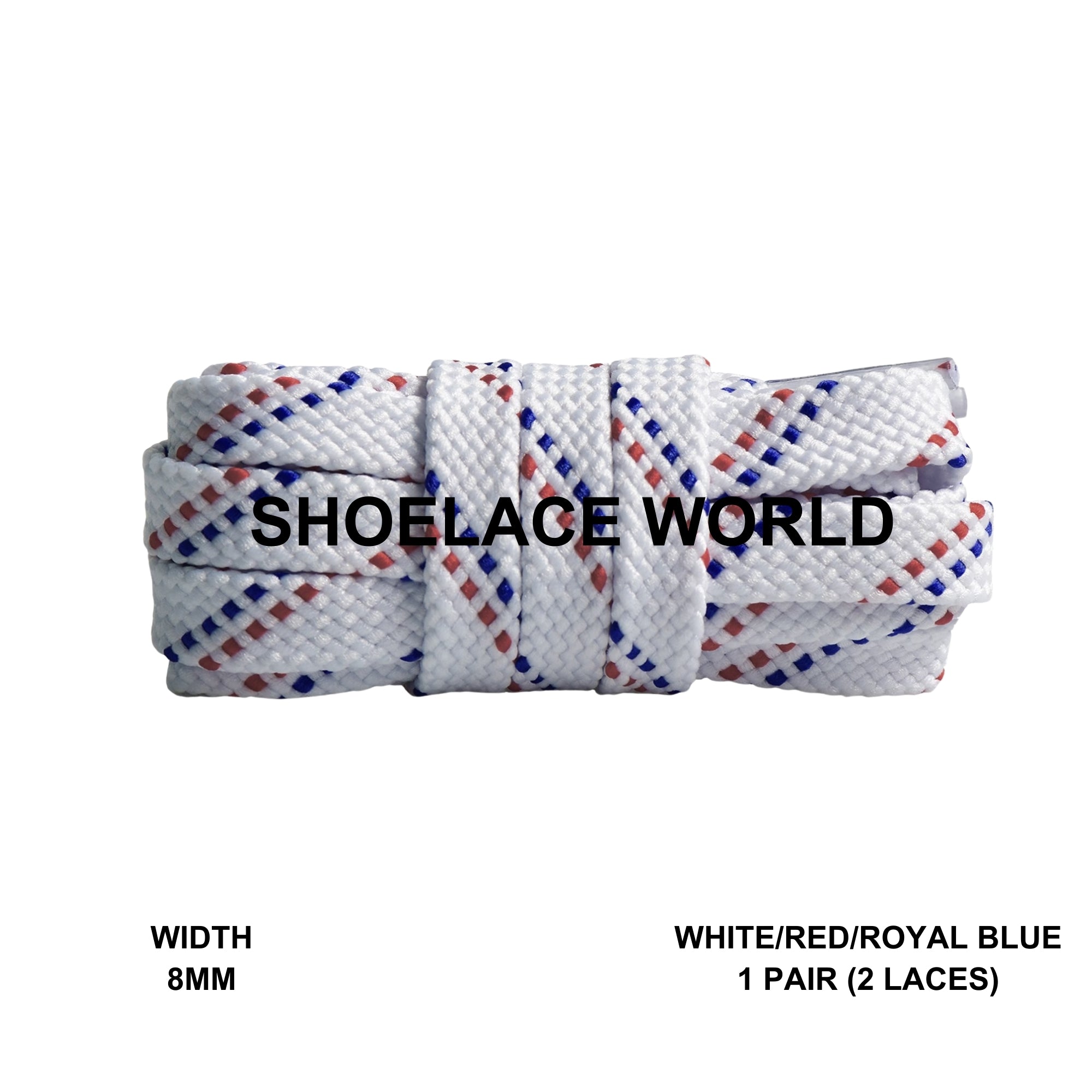 Pattern Double Threaded Flat Shoelaces