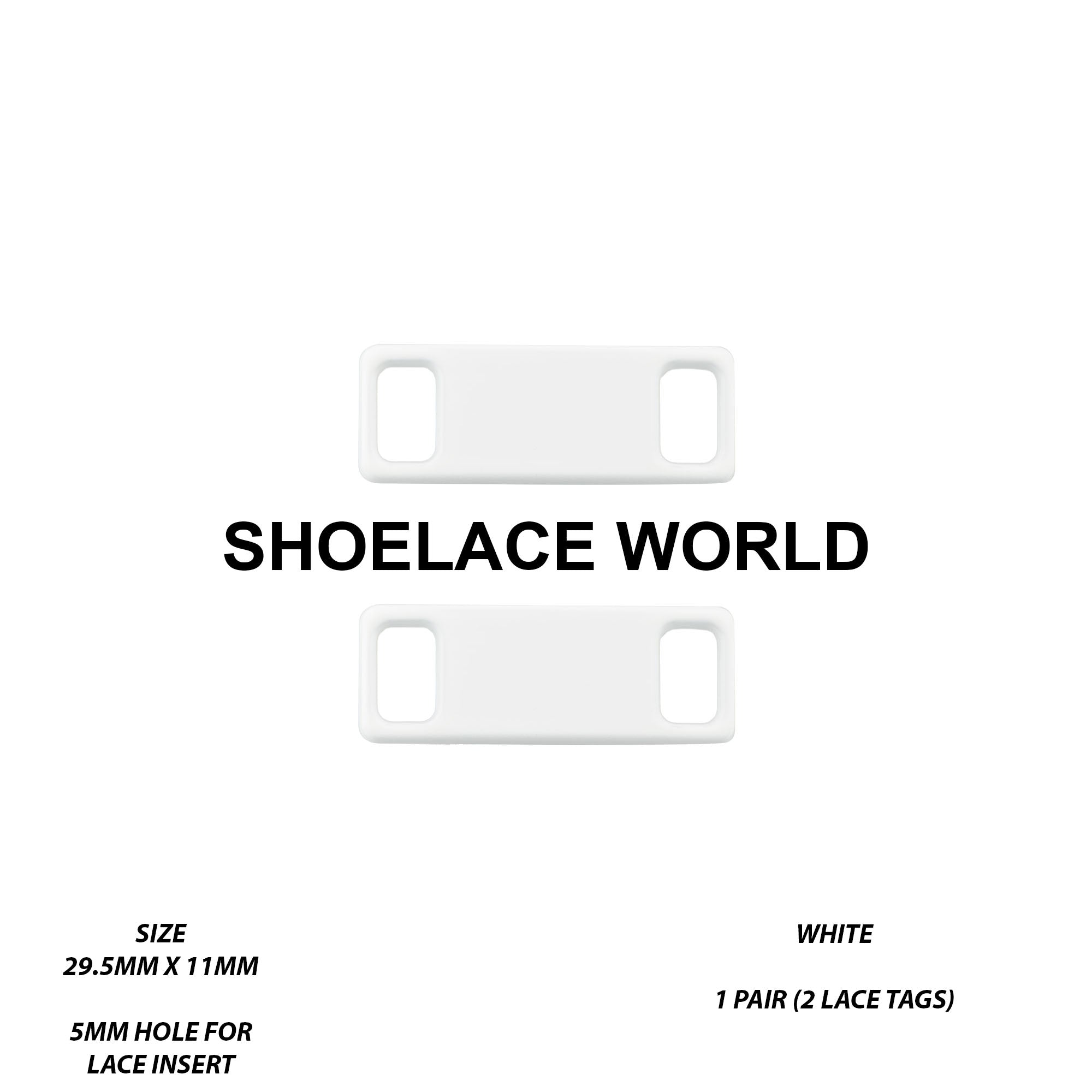 Metal Shoelace 1.25  Lace Tags