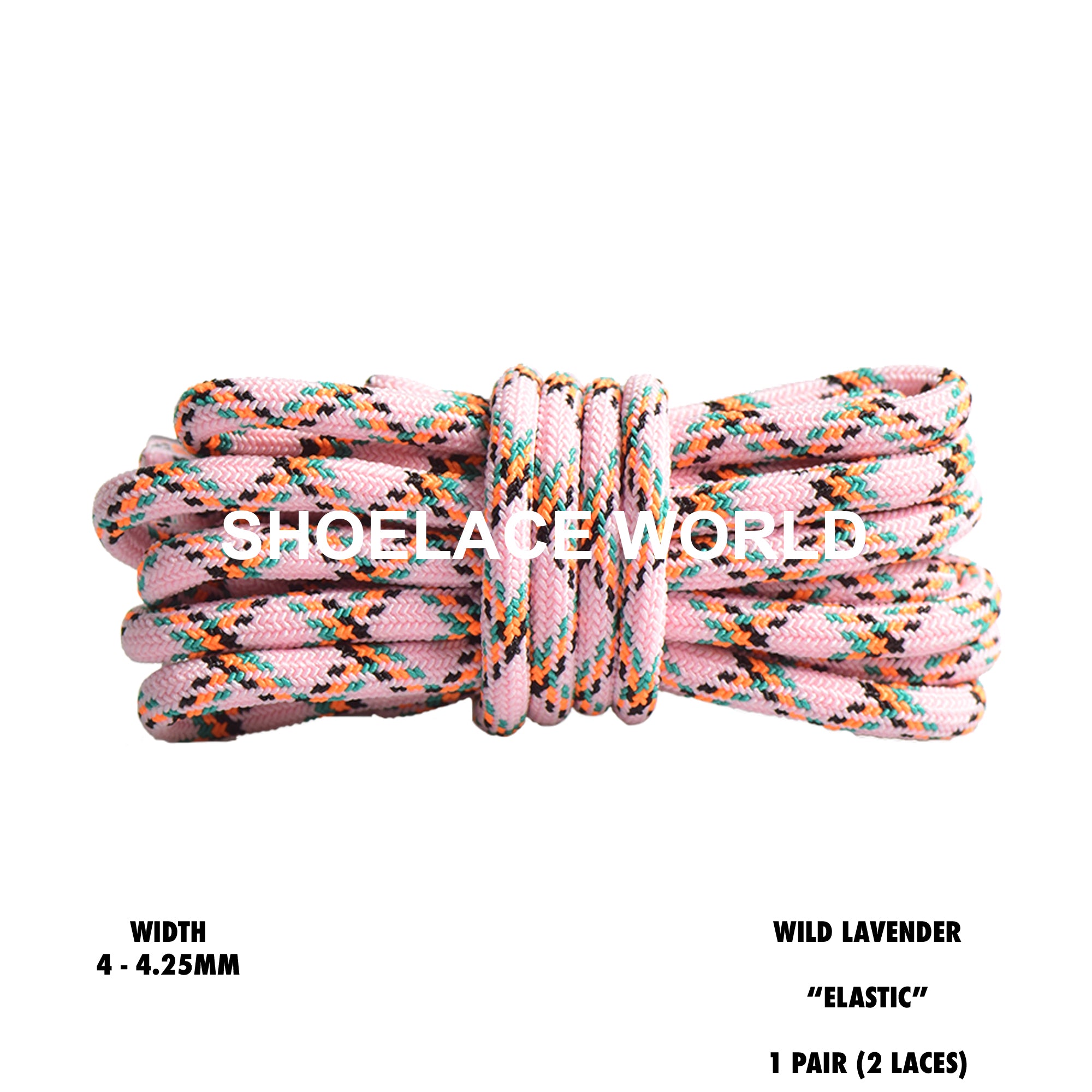 Elastic Rope Shoelaces