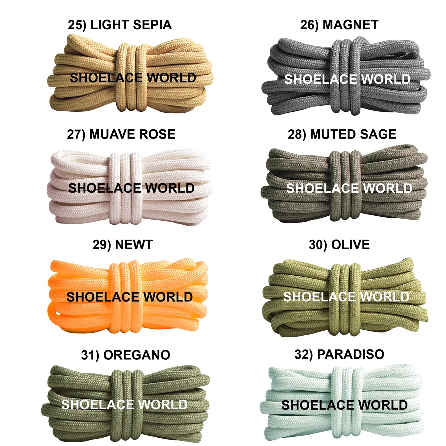 Premium Boost Rope Shoelaces