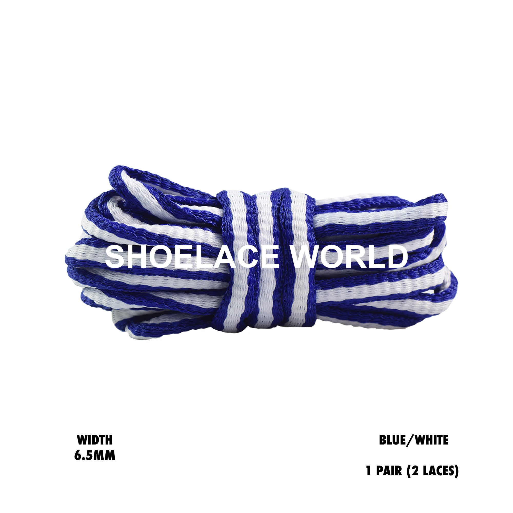 Multicolor Blurred Oval Shoelaces