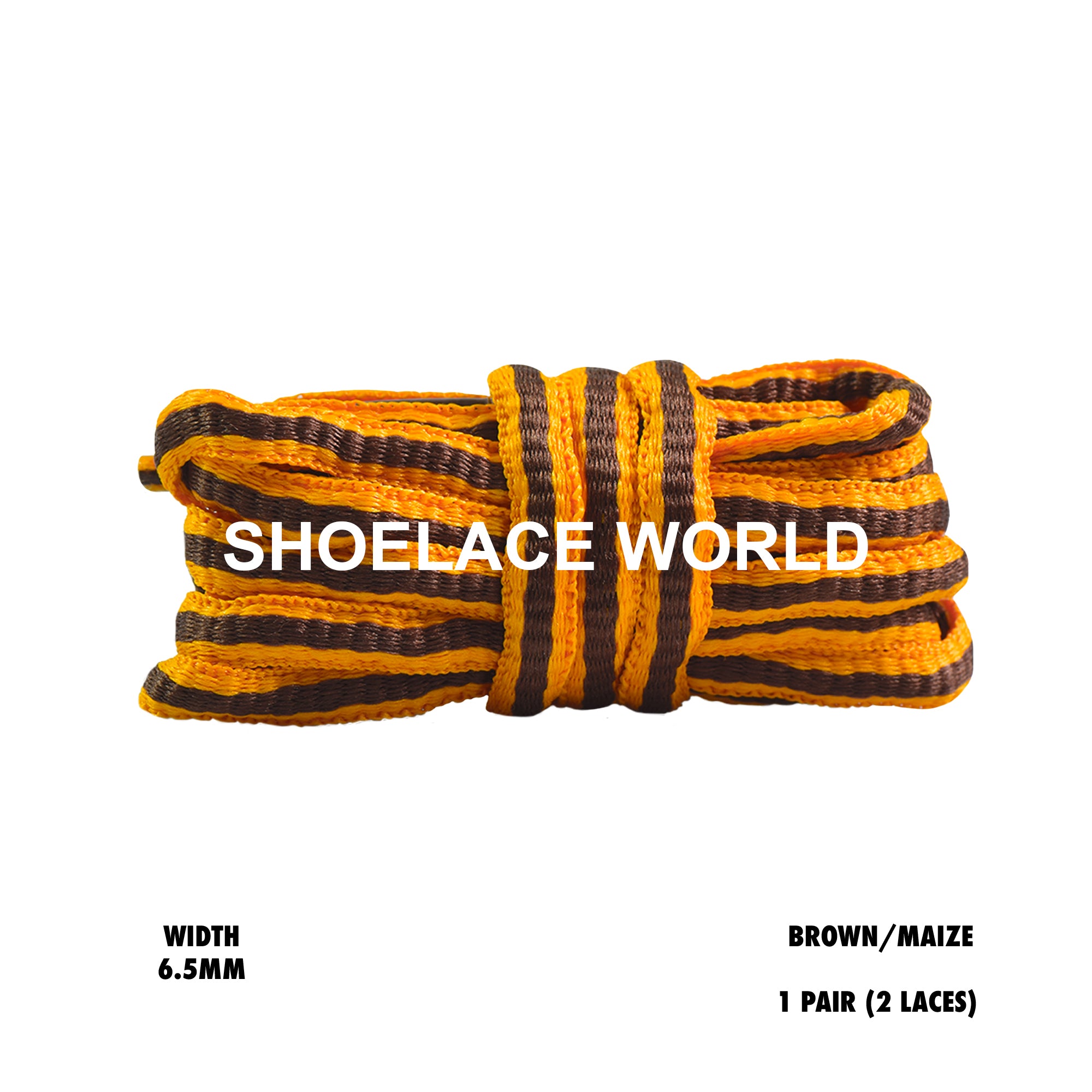 Multicolor Blurred Oval Shoelaces