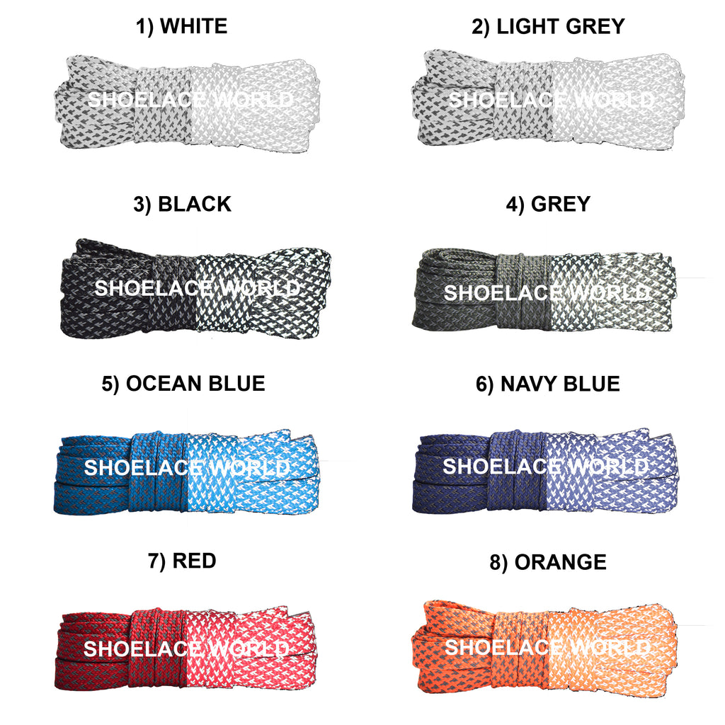 Flat Reflective v2 Shoelaces