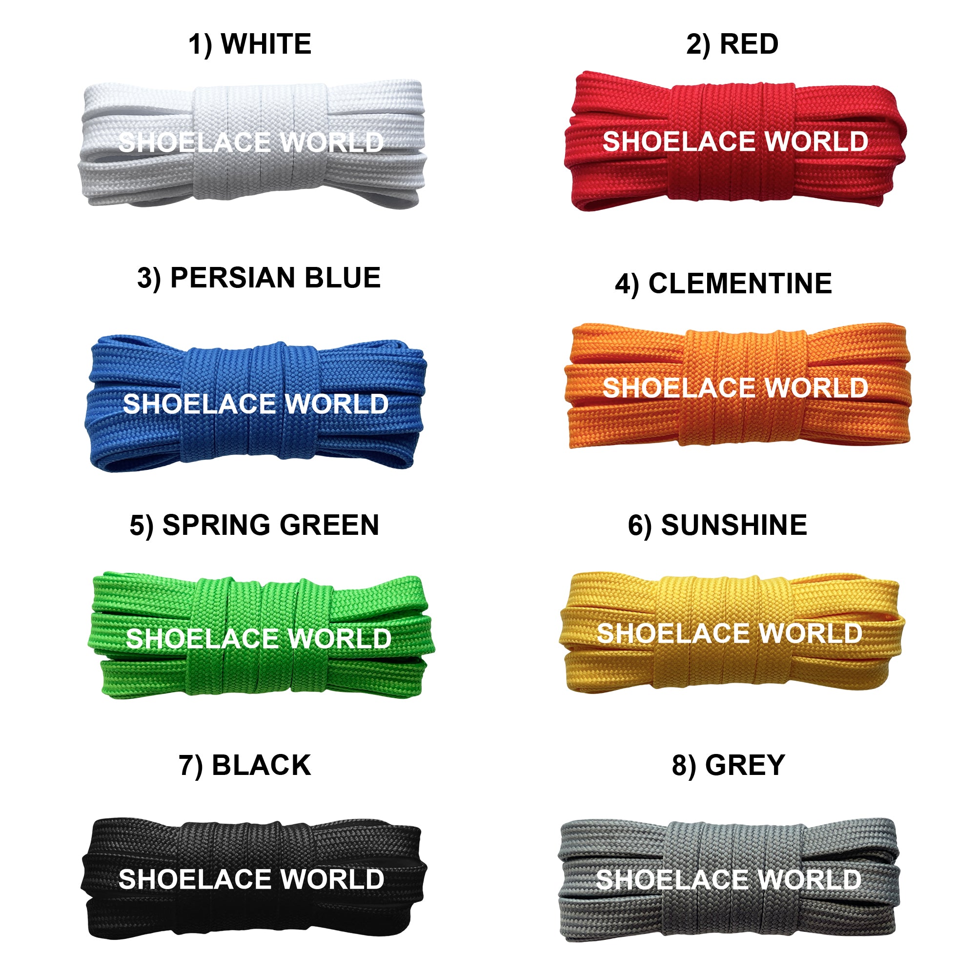Flat Double Layer Hollow Shoelaces