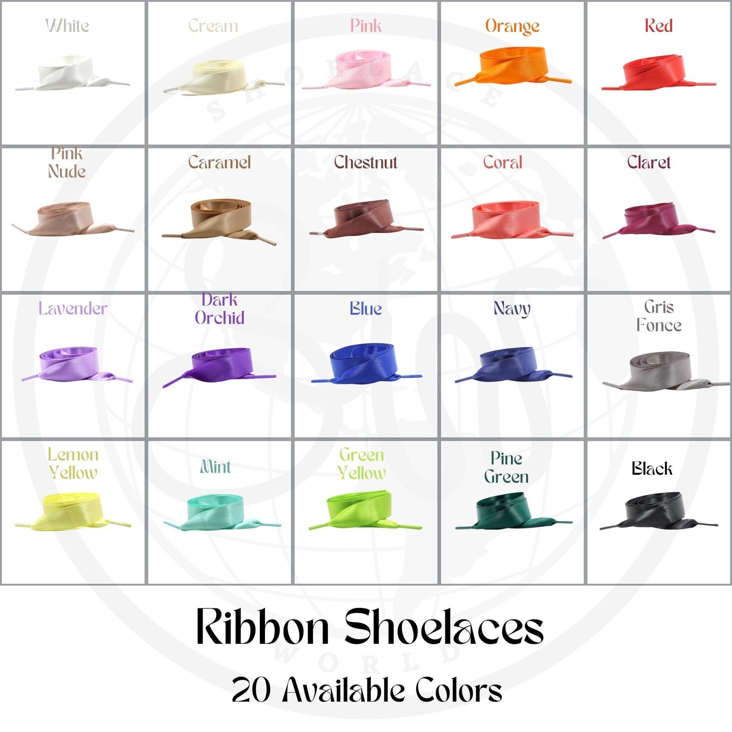 Black Ribbon Shoelaces 19mm 3/4th Inch Velvet Satin Laces Ships Fast From The USA
