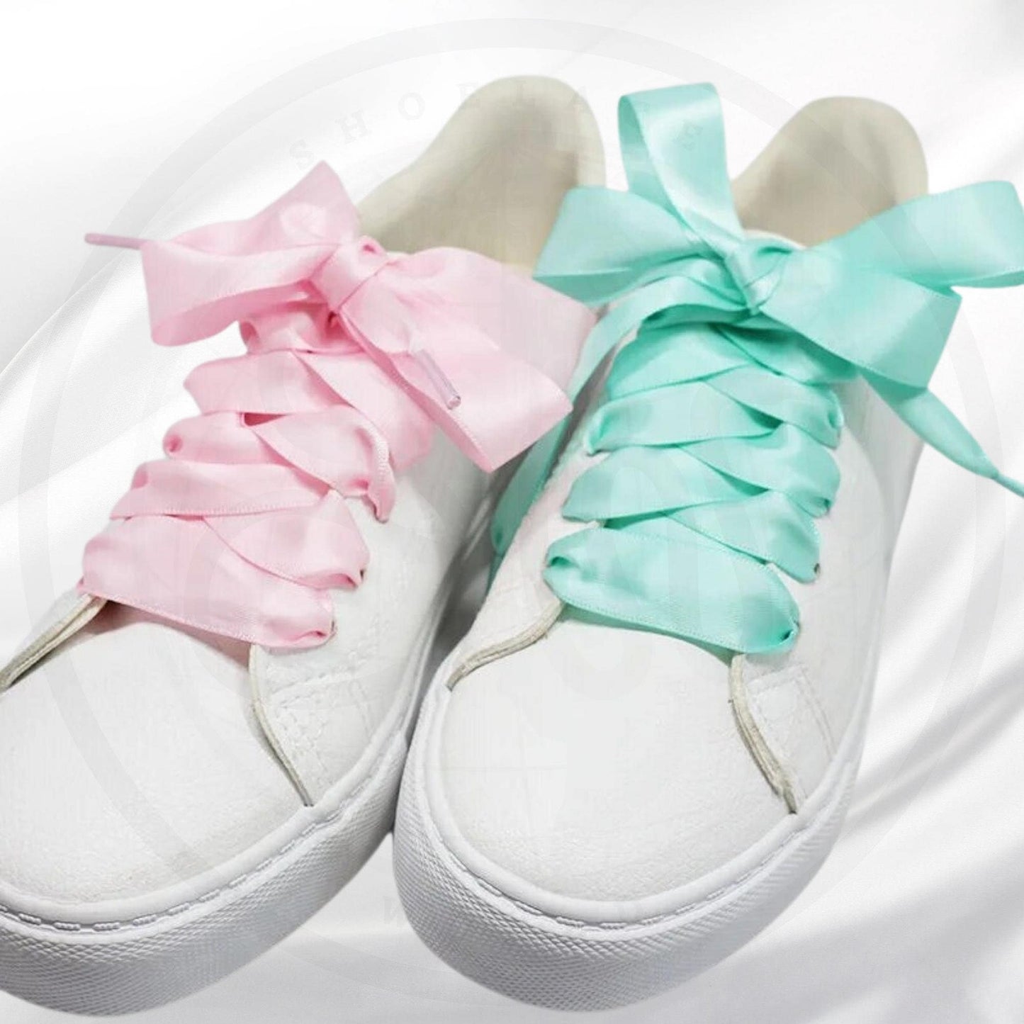 Bridesmaid Pink Ribbon Shoelaces 19mm 3/4th Inch Velvet Satin Laces Ships Fast From The USA