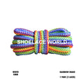 Rainbow Snake Braided Rope Shoelaces