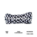 Checkerboard Print 45 Inches Flat Shoelaces 7mm Colorful Printed Laces