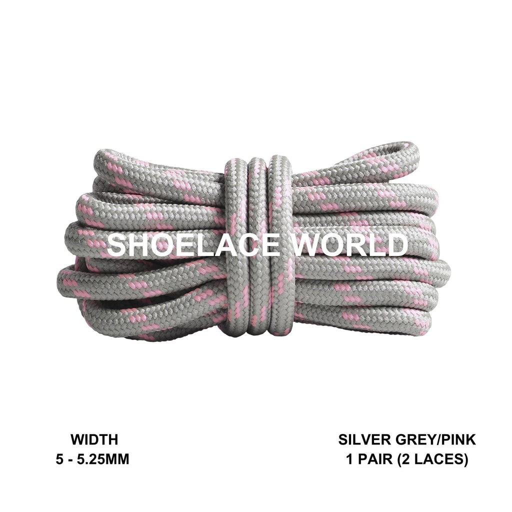 Round Hiking Boot Shoelaces