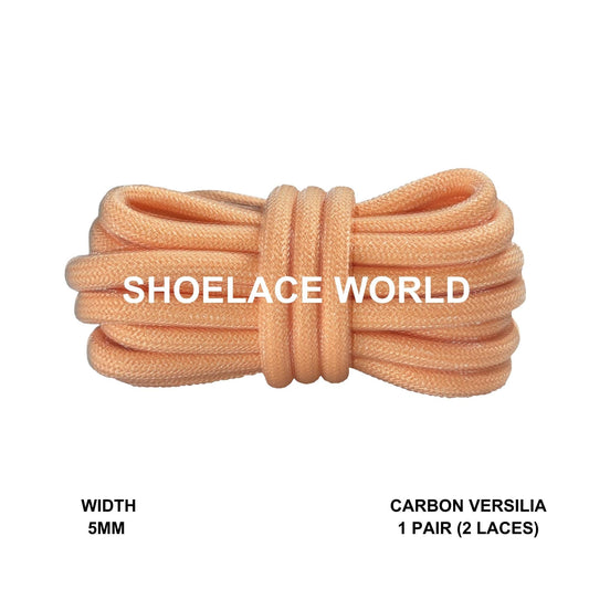 Carbon Versilia Premium Rope 47 Inch Shoelaces 5mm Compatible 350 Replacement Colorful Laces Ships Out From The USA Next Day
