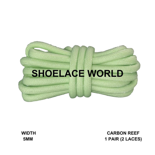 Carbon Reef Premium Rope 47 Inch Shoelaces 5mm Compatible 350 Replacement Colorful Laces Ships Out From The USA Next Day