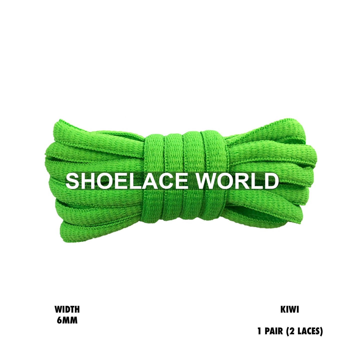 Kiwi Classic Oval Shoelaces 6mm Laces Ships Out From The USA Next Day
