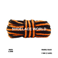 Multicolor Blurred Oval Shoelaces