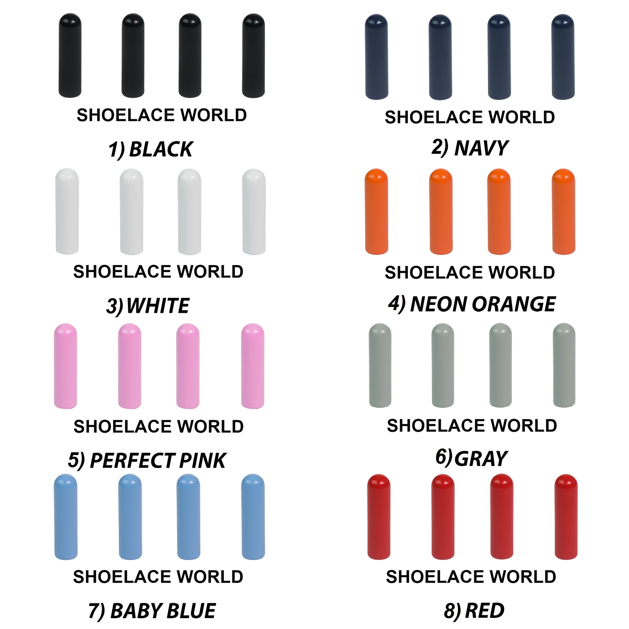 Bullet Tip Aglets