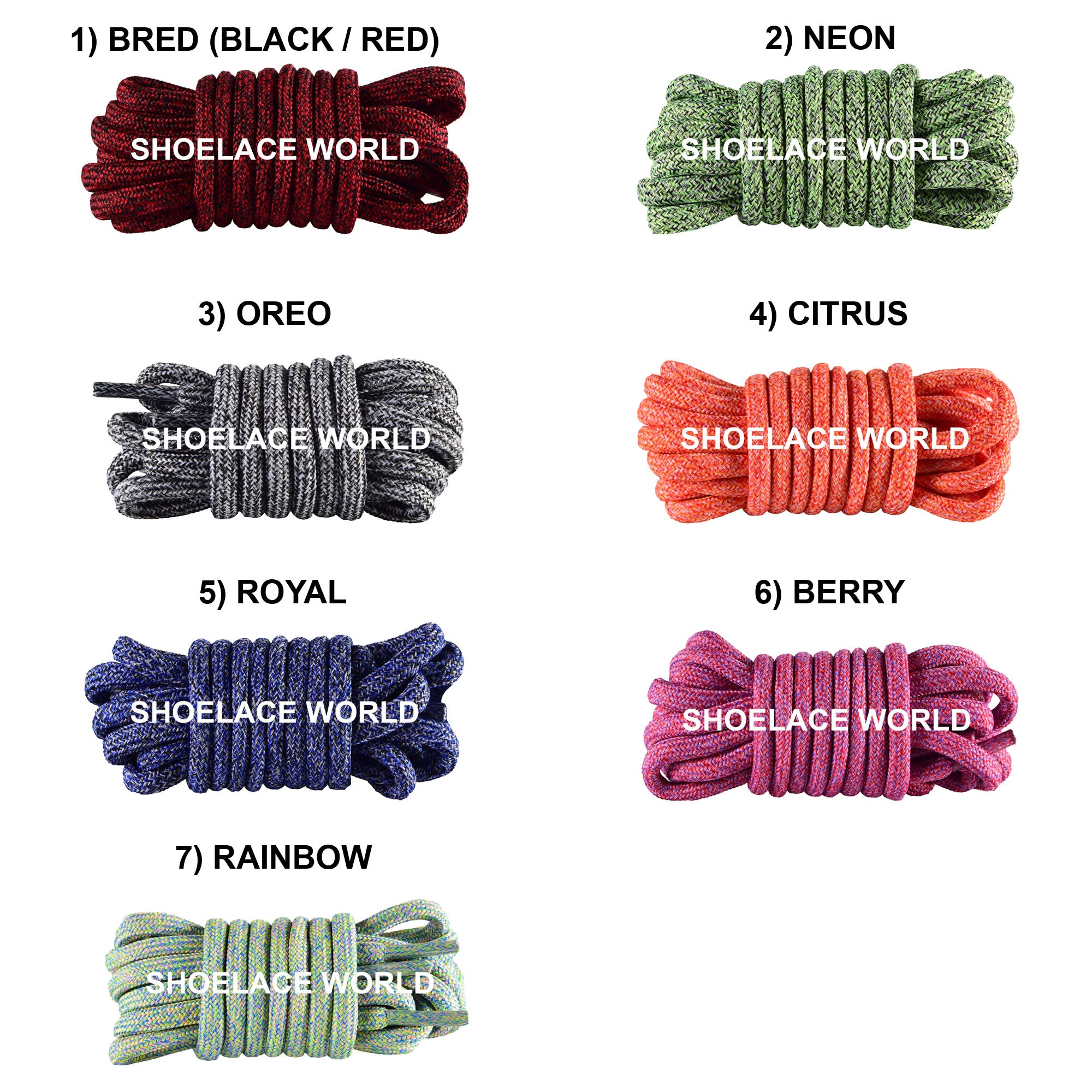 Rope Multicolor Shoelaces