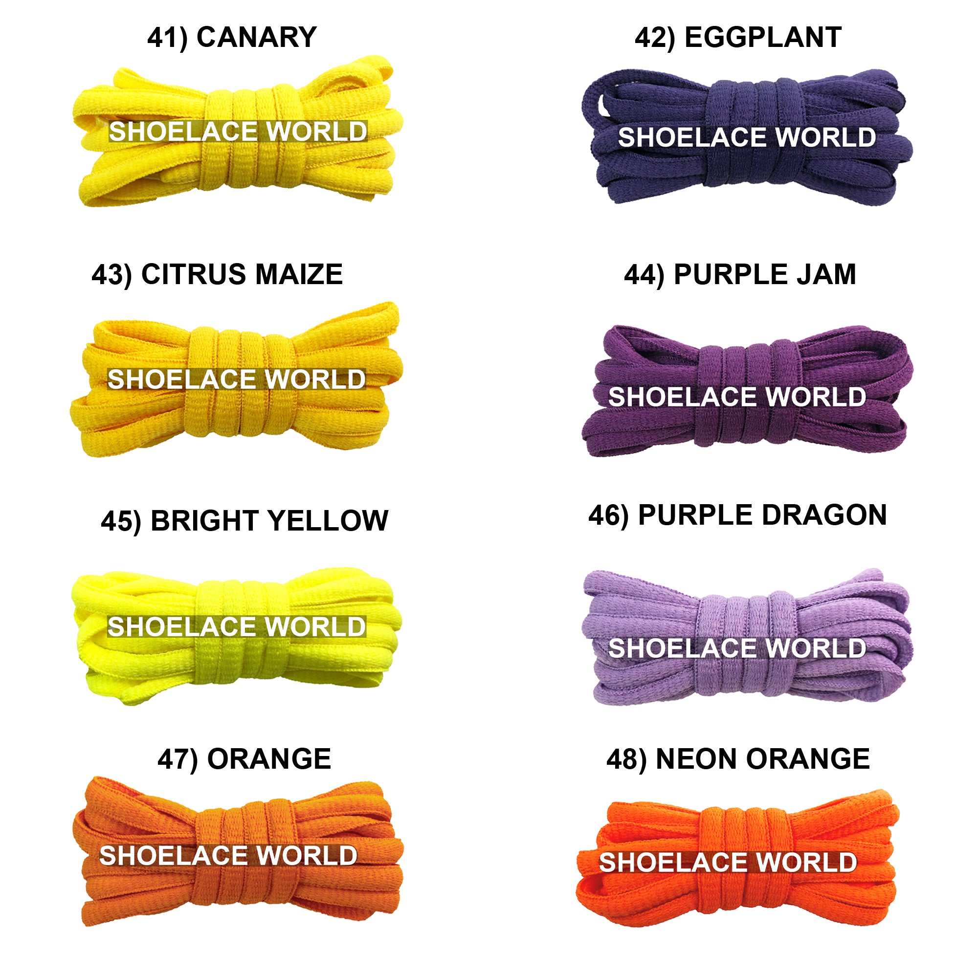 Classic Oval Shoelaces