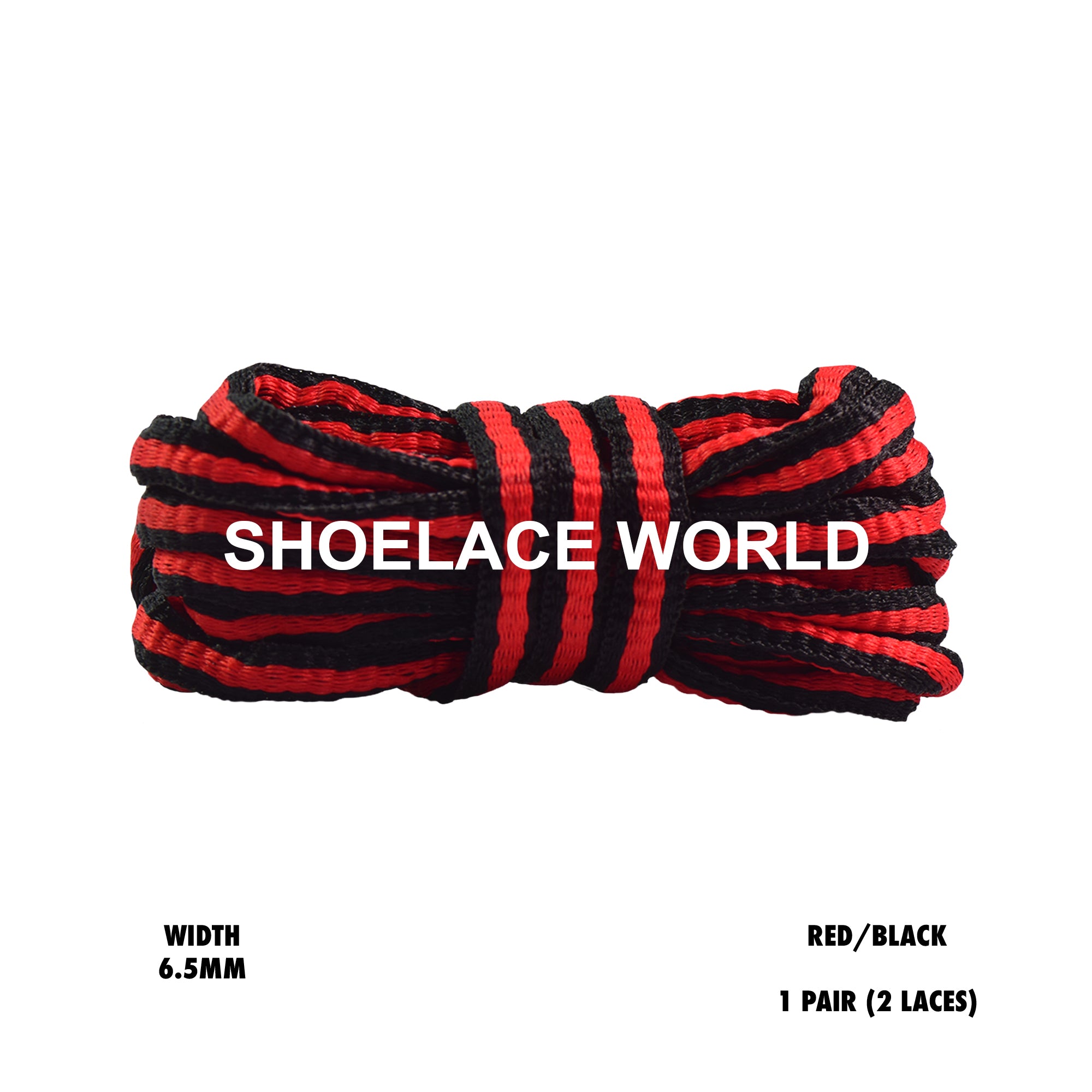 Multicolor Blurred Oval Shoelaces