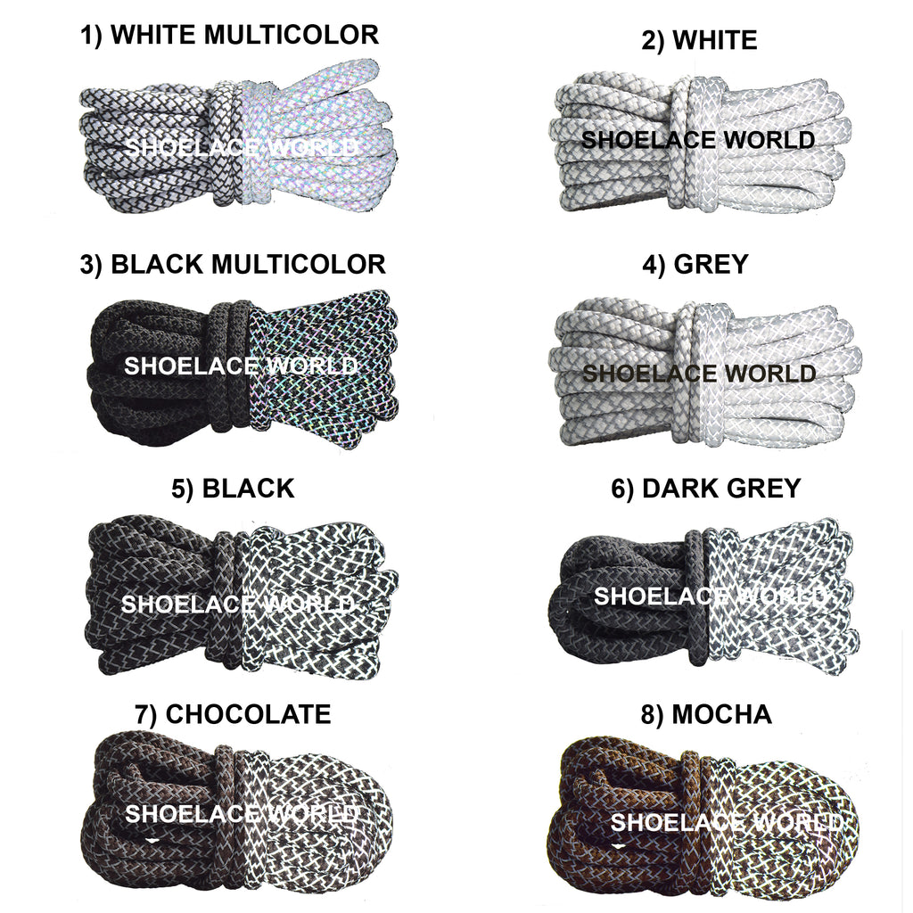 Reflective Rope Shoelaces