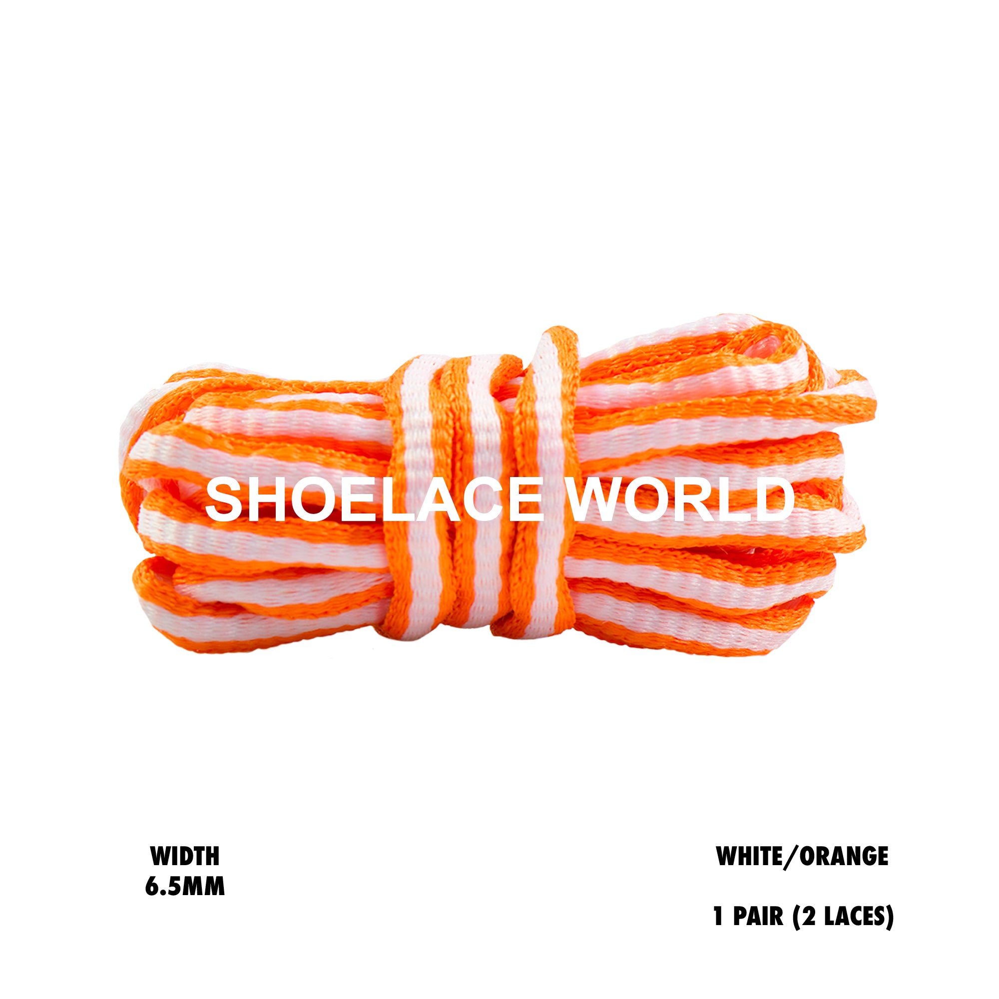 Multicolor Blurred Oval Shoelaces